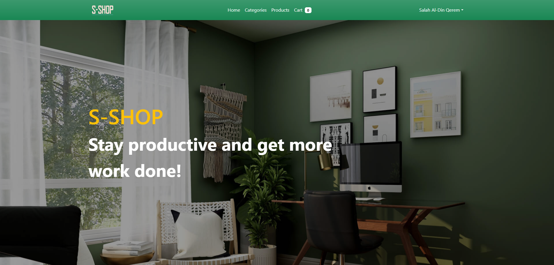 first project homepage