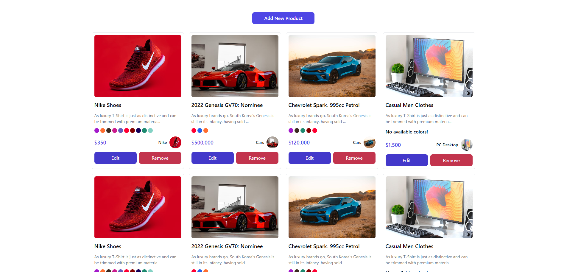 second project homepage
